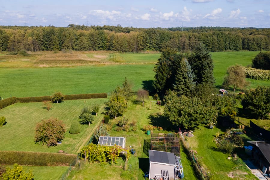 Garten Vogelperspektive