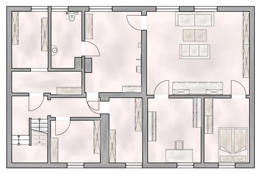 Grundriss Souterrain