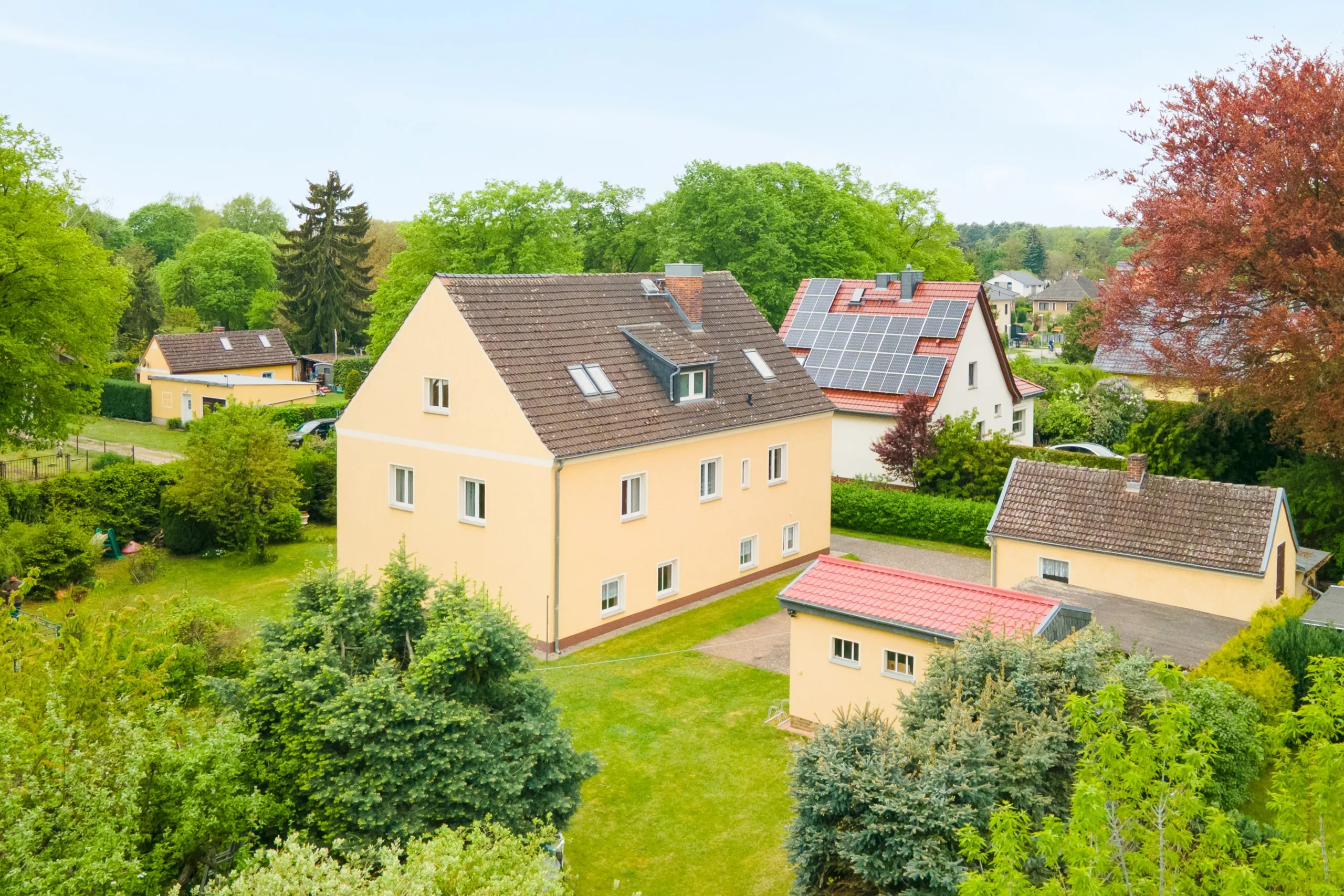 Anwesen aus der Luft