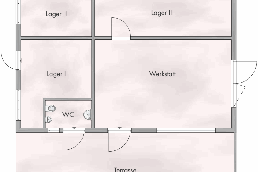 Grundriss Nebengebäude
