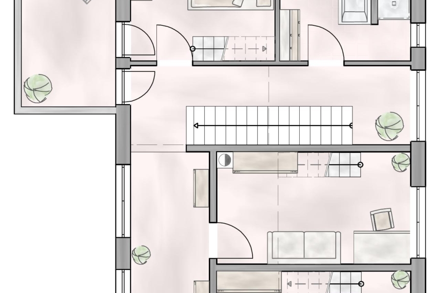 Grundriss Obergeschoss